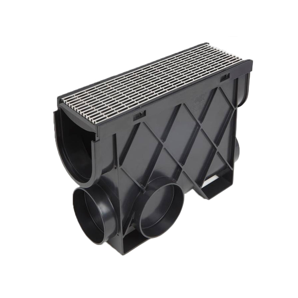 Storm Drain Inline Pit with 316 Architectural Grate