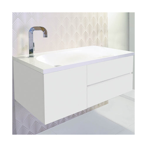 Saber 36inch Vanity - White